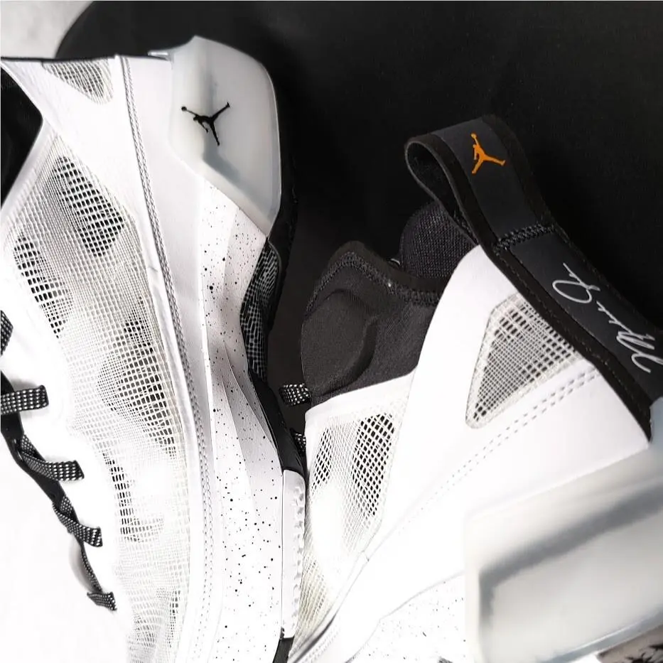 Nike shoes - Air Jordan 37 - Air - DD6958-108 - White/Citrus/Black 5