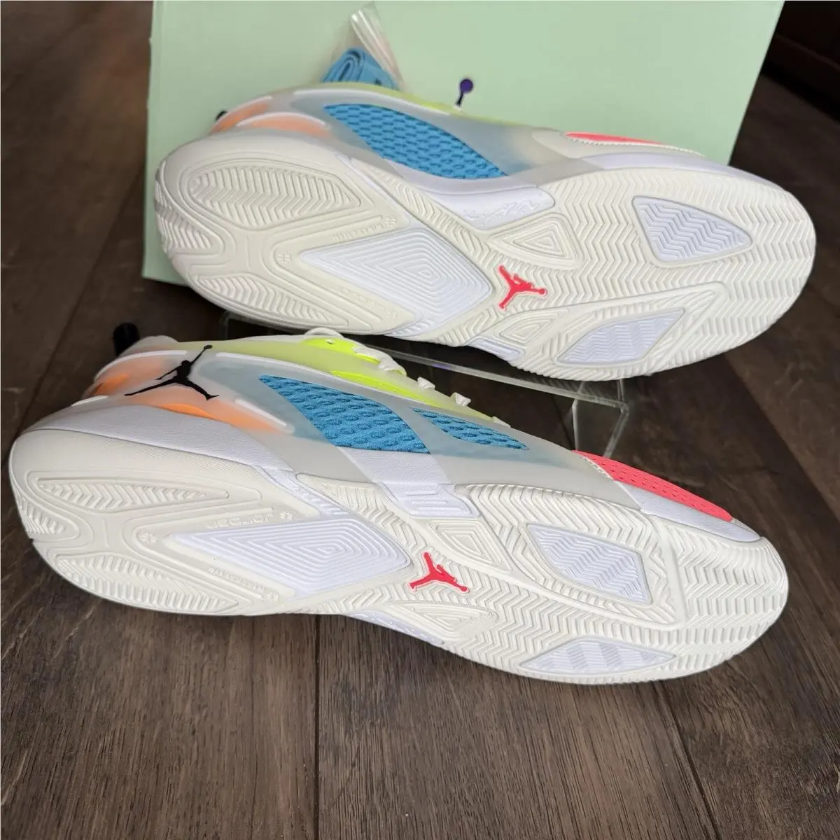 Nike shoes - Nike Jordan Air (Heir) Series - FQ3859-100 - Sail Dark Powder Blue Volt 1