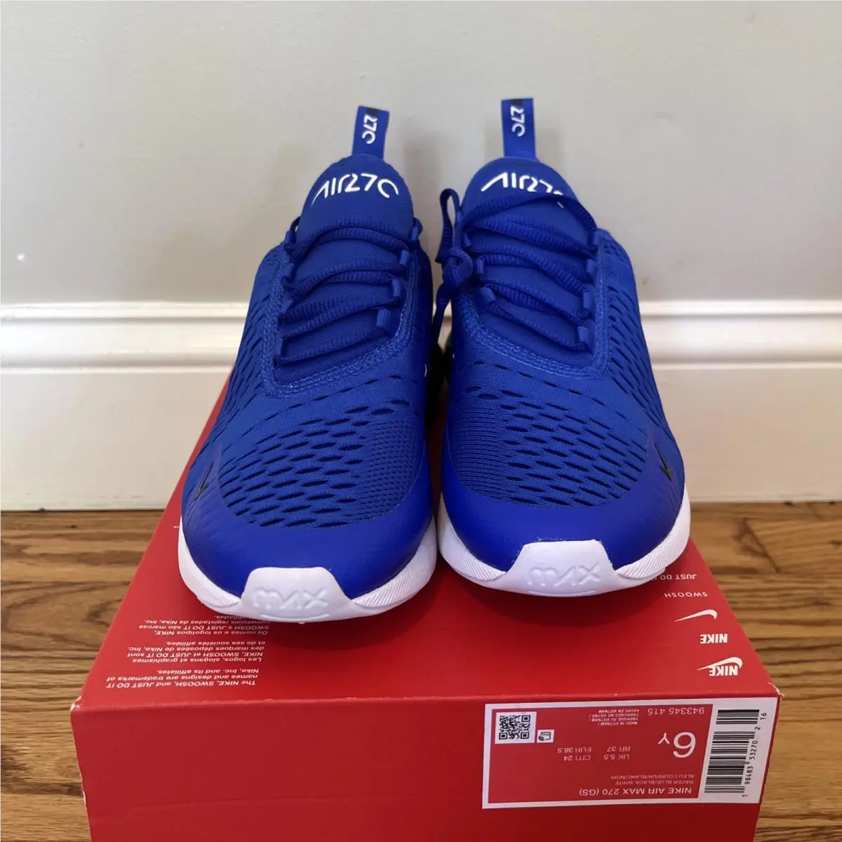 Nike shoes - Nike Air Max 270 - Air Max - Blue 1