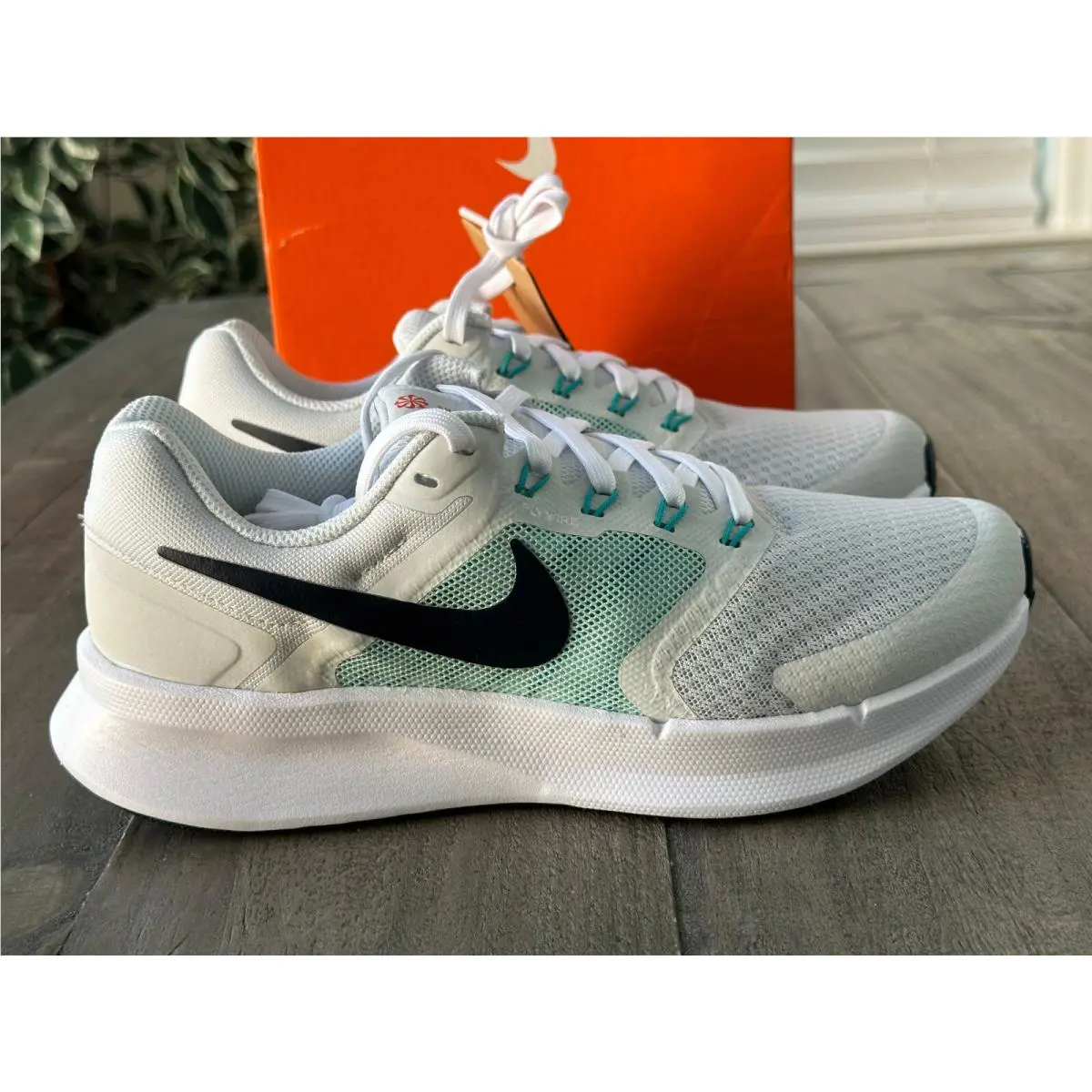 Nike shoes - Nike Wmns Run Swift 3 - DR2698005 - Photon Dust/Obsidian-Jade Ice-White 12