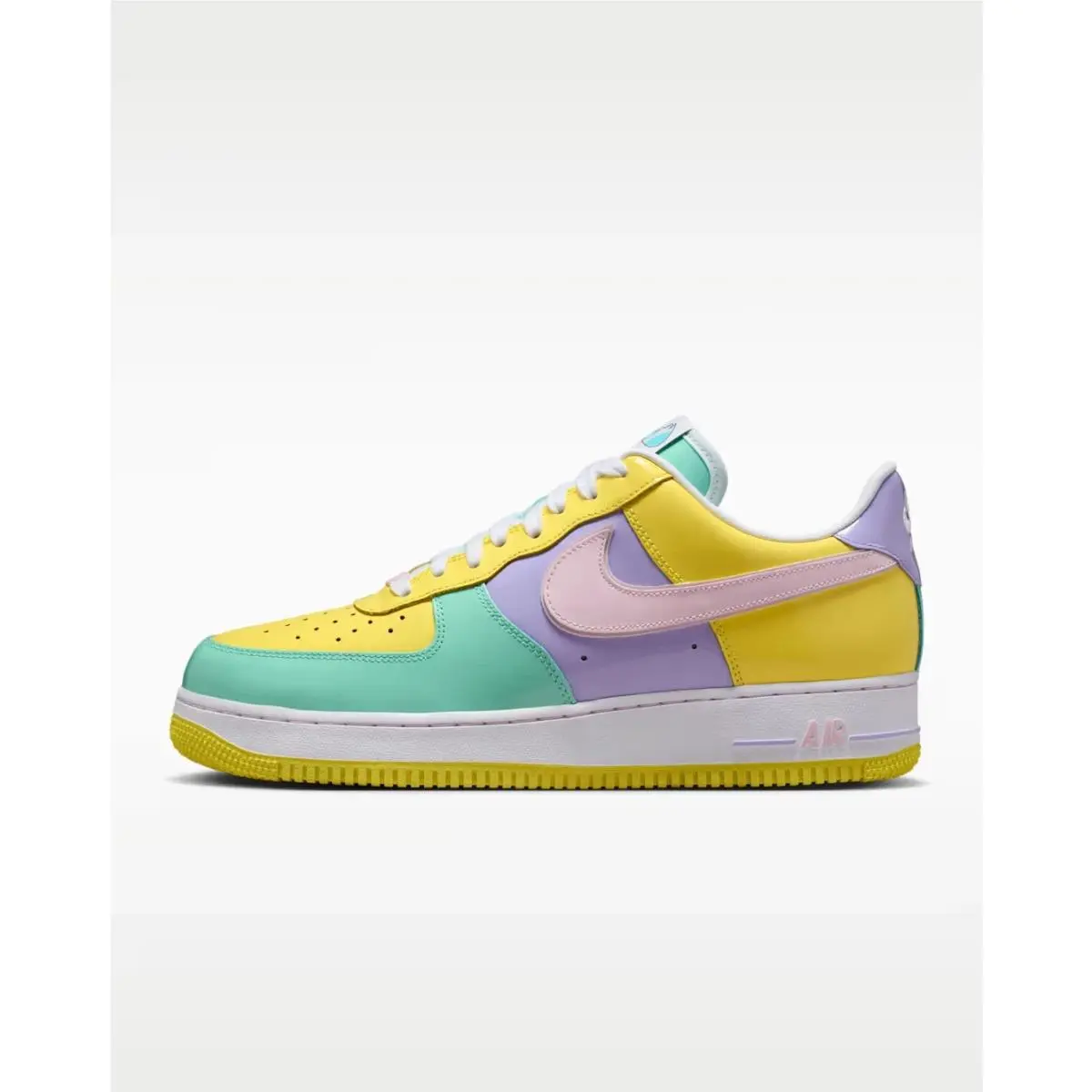 Mens Size 10.5 -  Air Force 1 Easter 2026 Yellow/pink Shoes IQ9706-701 by Nike