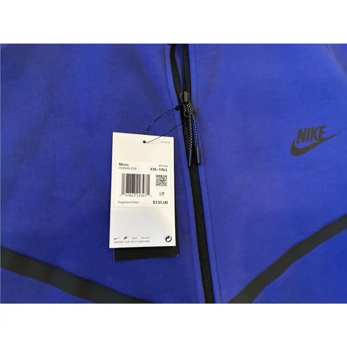 Nike clothing - HV0949-539 HV0949 - HV0949-539 HV0949 - Deep Night Blue and Black (UPC: 197863223971) 2