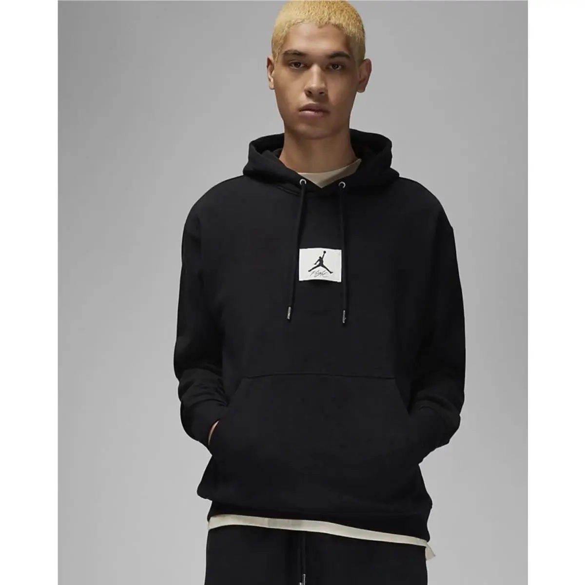 Size XL -  Air Jordan Flight Black Hoodie DQ7338-010 Sweatpants DQ7468-010 by Nike
