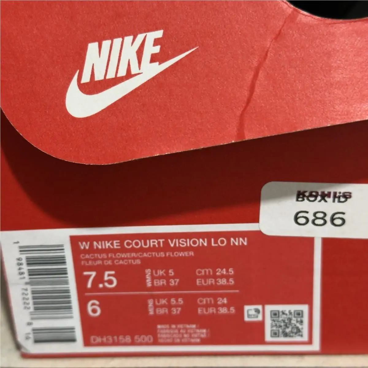 Nike shoes - Nike Court Vision - Court Vision - DH3158-008 - White 17