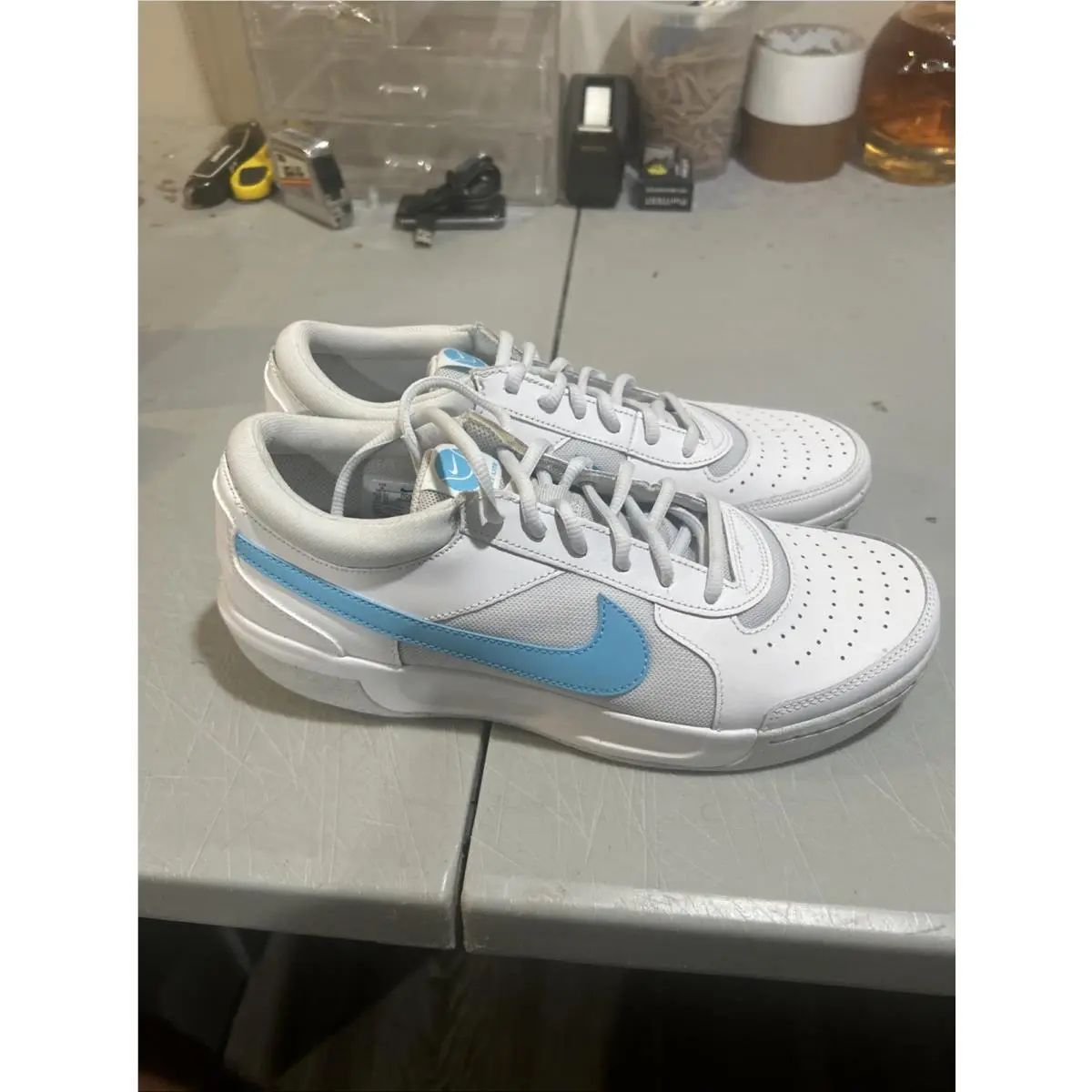 Nike shoes - Nike Court Zoom - Court Zoom - DV3258-100 - White/gray 3