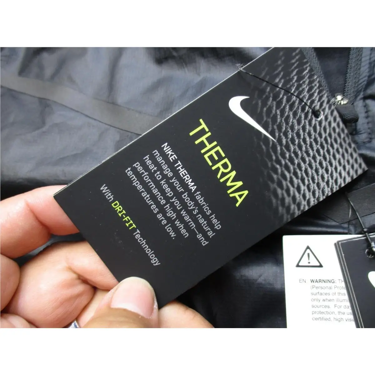 Nike clothing - Nike Running Division Therma Dri-FIT 933410-010 - Black 5
