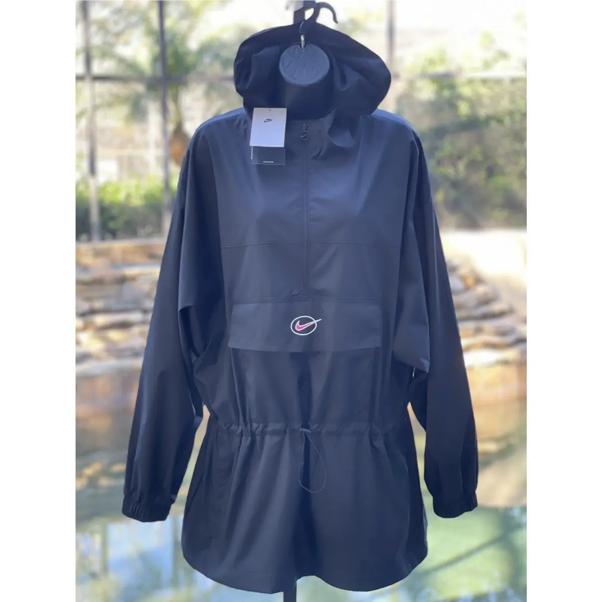 Icon Clash Woven Track Jacket Black Women L DM6295-010 by Nike