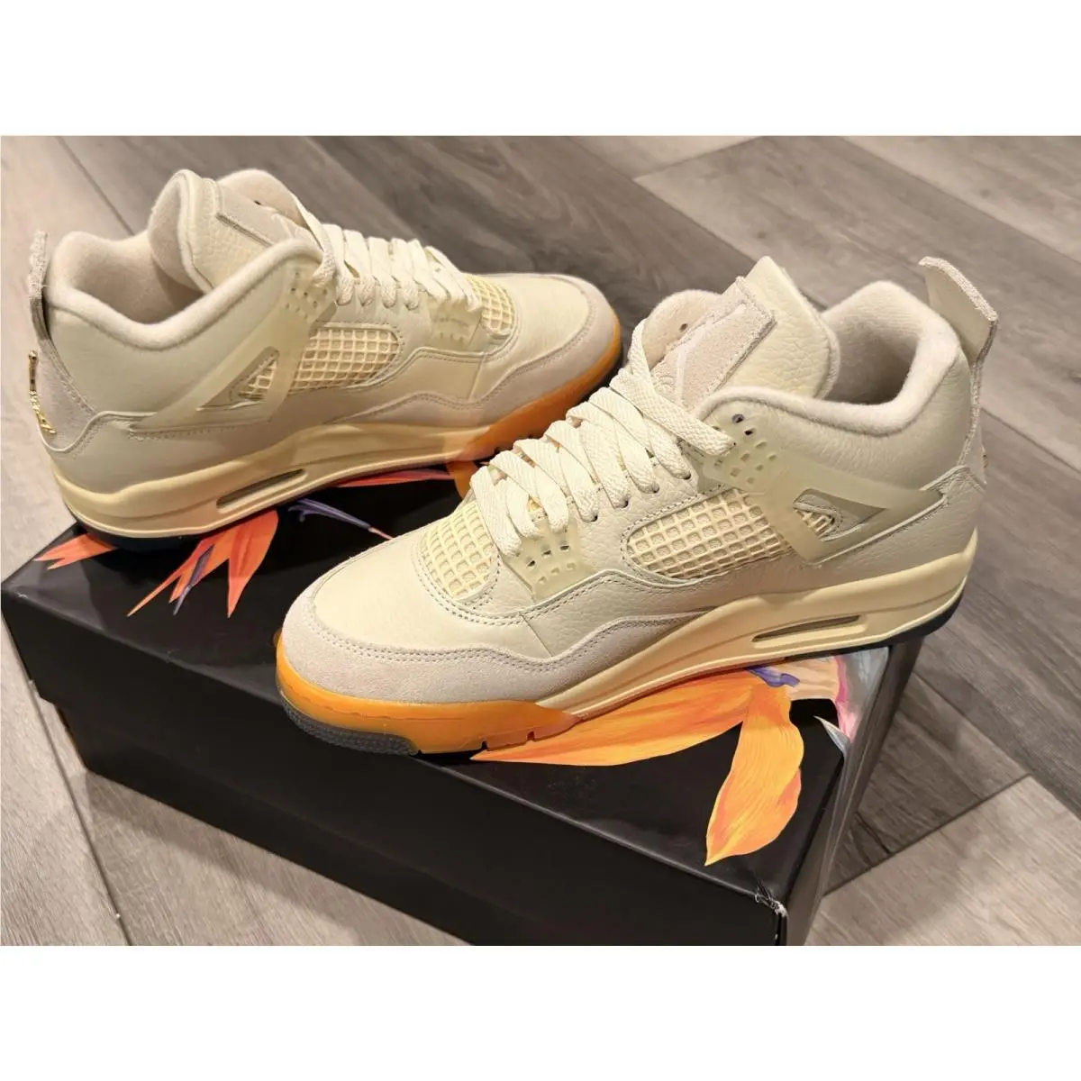 Nike shoes - Air Jordan 4 - Air - HV0823-101 - Orange 0