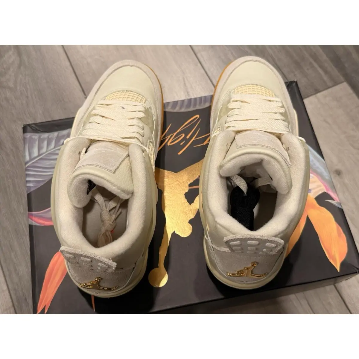 Nike shoes - Air Jordan 4 - Air - HV0823-101 - Orange 6