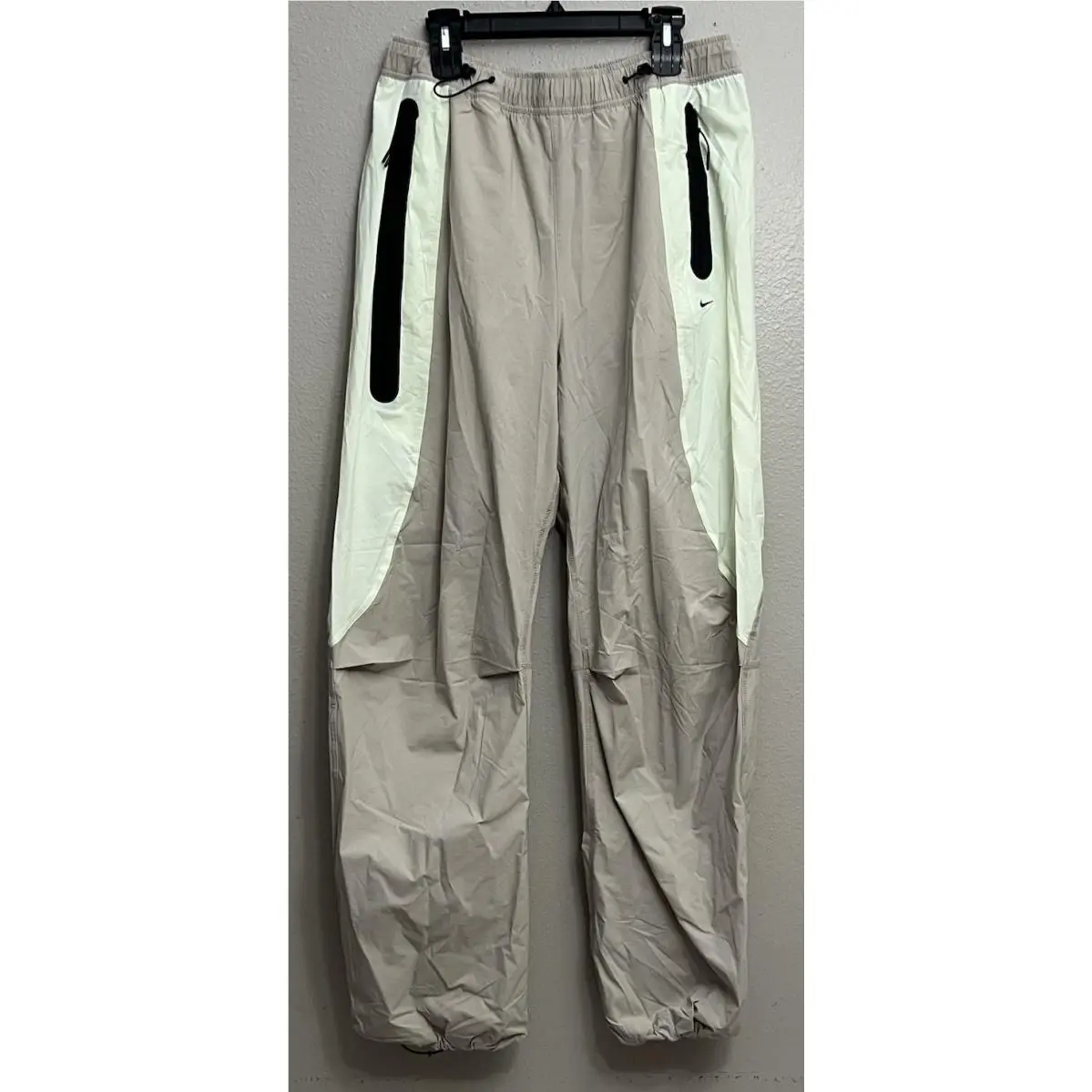 Nike clothing - Nike Tech Woven Loose Fit Pants - IU7502-236 - Cream II (UPC: 198958379122) 0