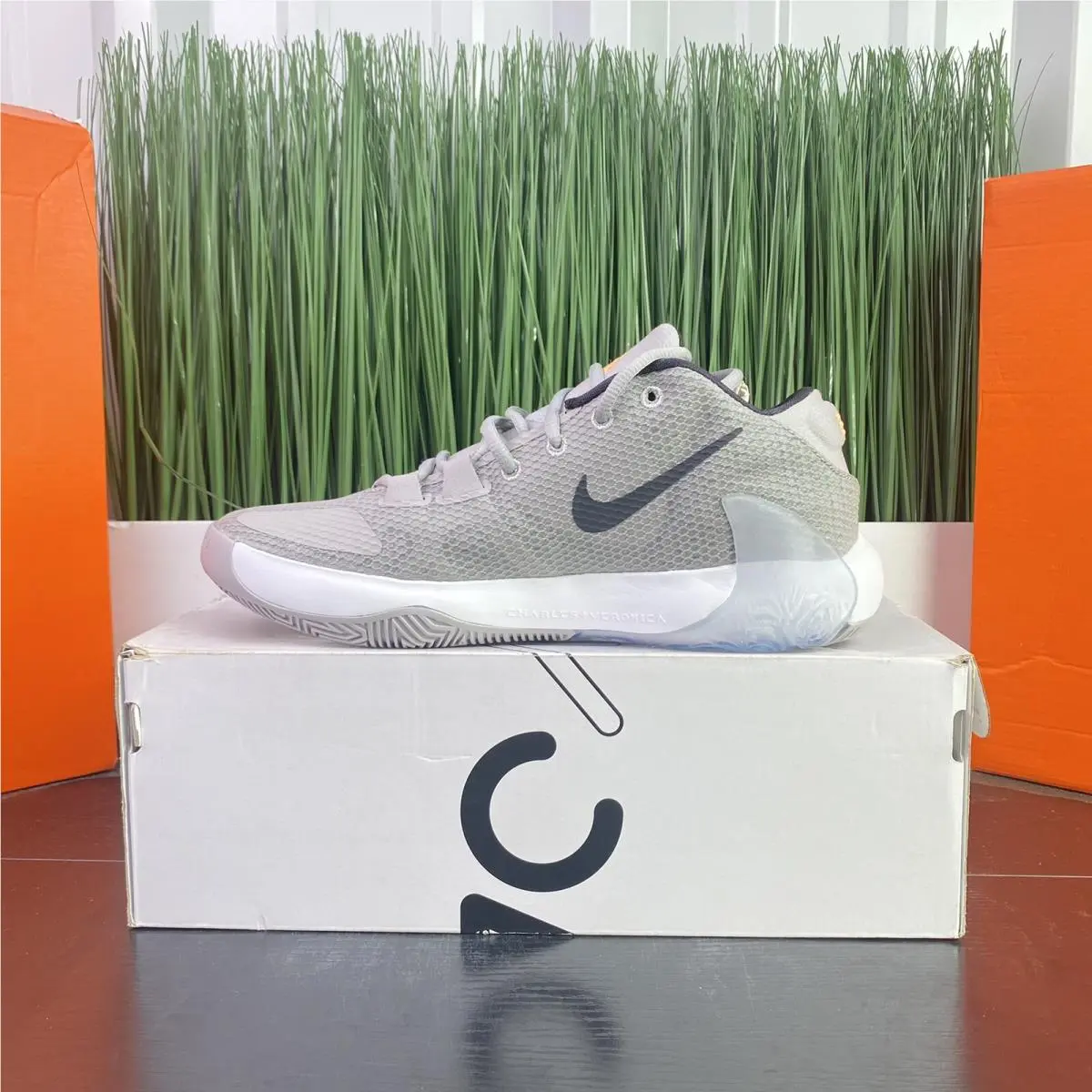 Nike shoes - Nike Zoom Freak - Zoom Freak - Gray, Manufacturer: Atmosphere Grey (UPC: 00193654543860) 0