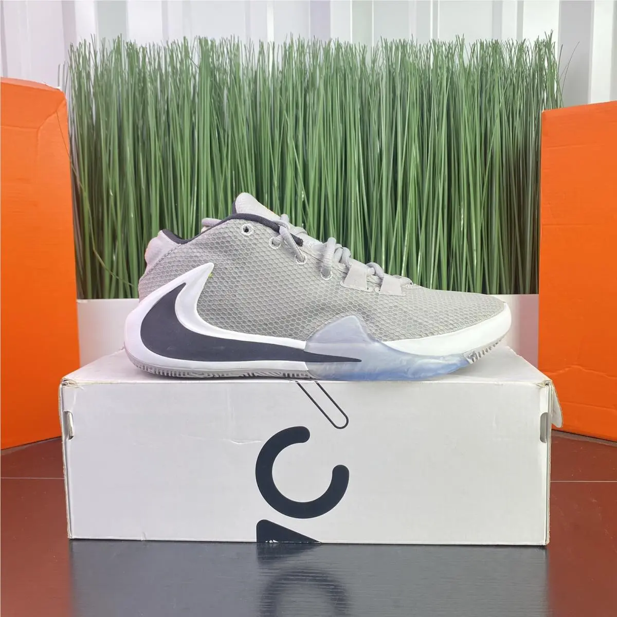 Nike shoes - Nike Zoom Freak - Zoom Freak - Gray, Manufacturer: Atmosphere Grey (UPC: 00193654543860) 1