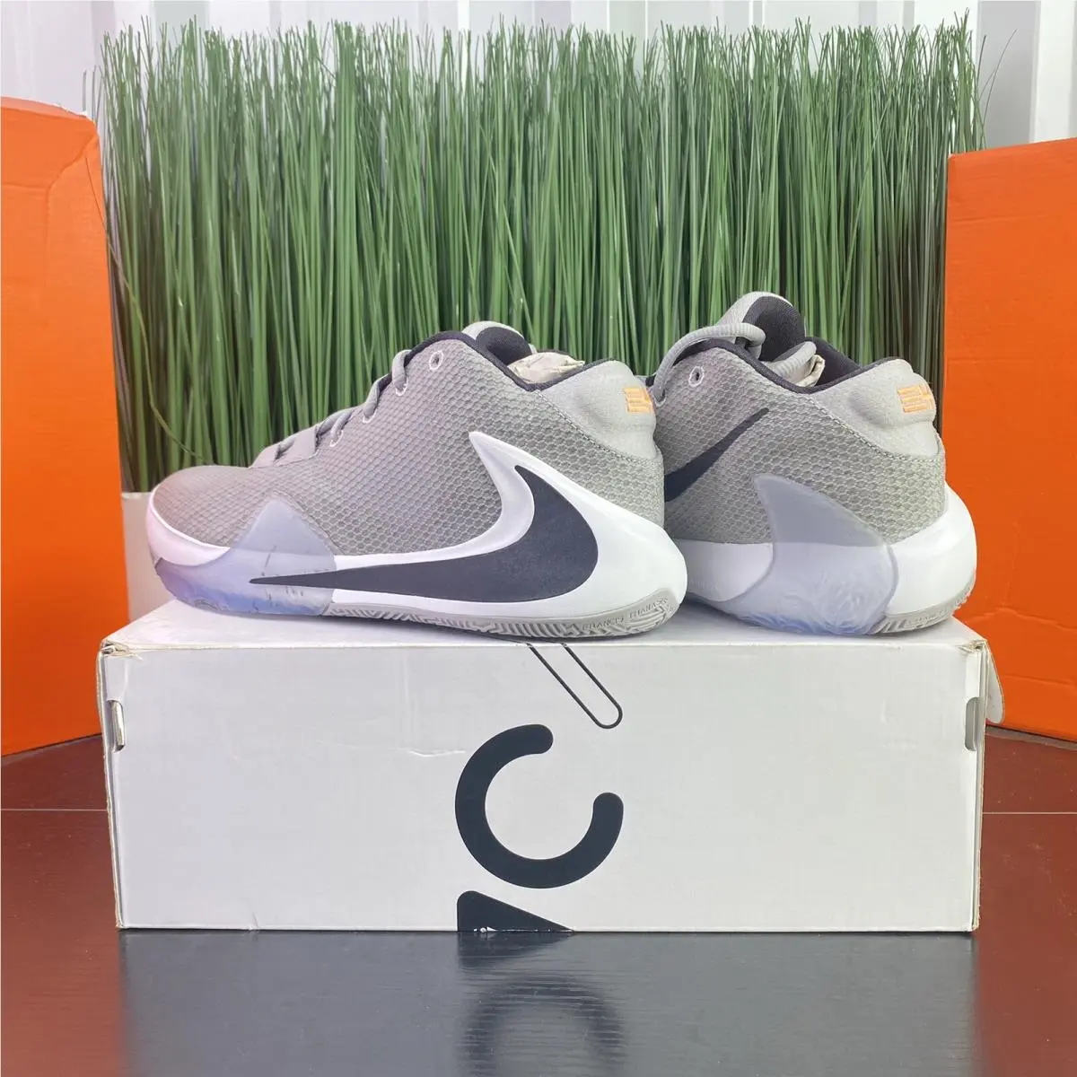 Nike shoes - Nike Zoom Freak - Zoom Freak - Gray, Manufacturer: Atmosphere Grey (UPC: 00193654543860) 4