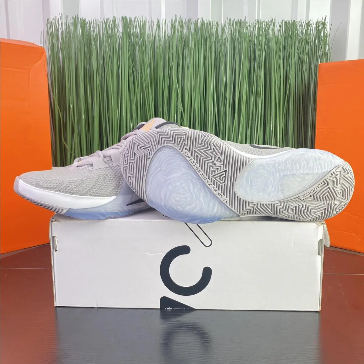 Nike shoes - Nike Zoom Freak - Zoom Freak - Gray, Manufacturer: Atmosphere Grey (UPC: 00193654543860) 6