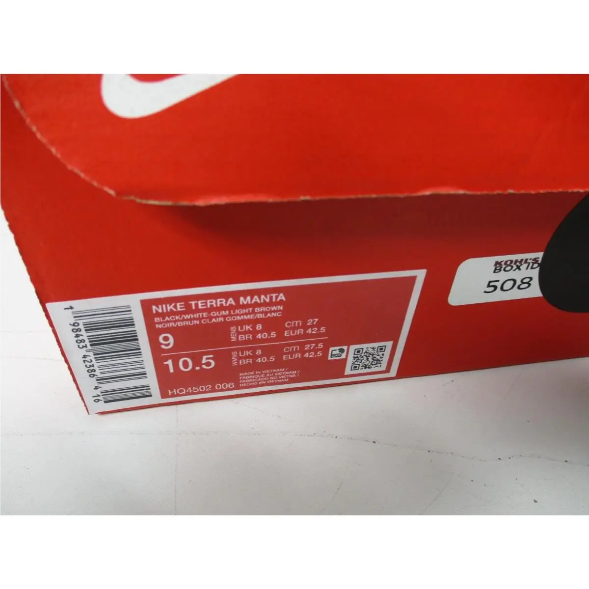 Nike shoes - Nike Terra Manta - Terra Manta - Black 7