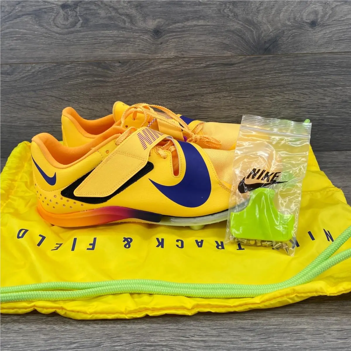 Nike shoes - Nike Zoom Rival SD 2 - Yellow 2