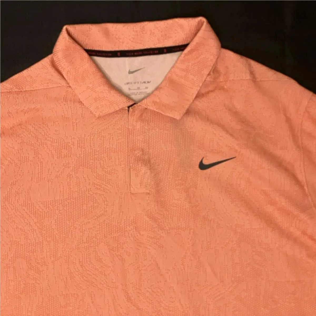 Nike clothing - TIger Woods ADV First Major Win Anniversary Polo - Guava Ice Black 2