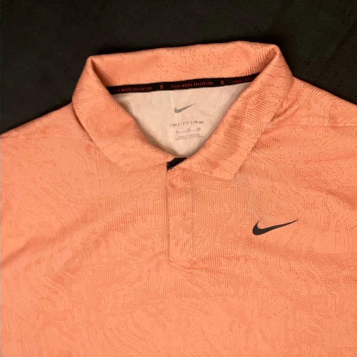 Nike clothing - TIger Woods ADV First Major Win Anniversary Polo - Guava Ice Black 7
