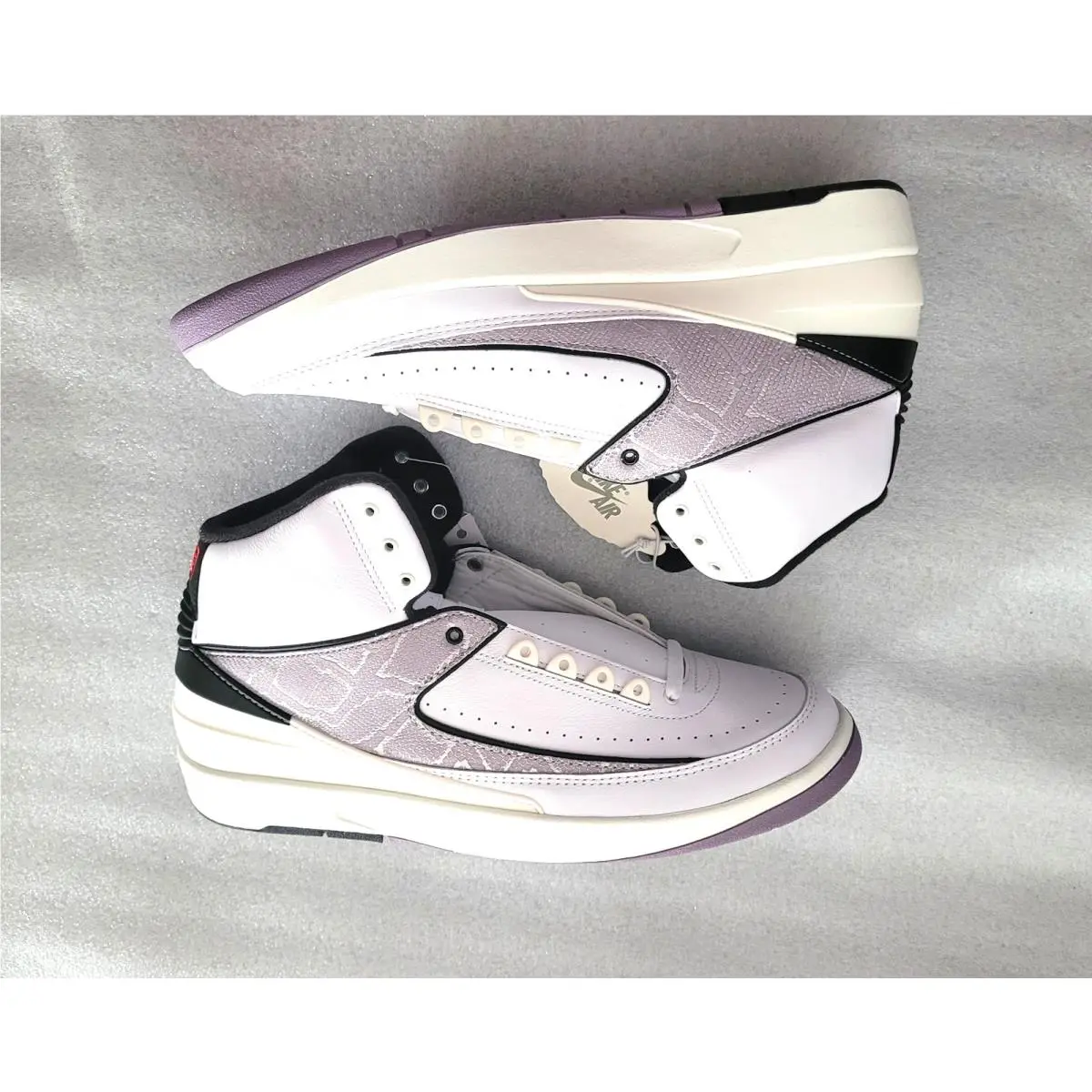 Nike shoes - Air Jordan 2 - Air - DR8884 102 - White-Black 1
