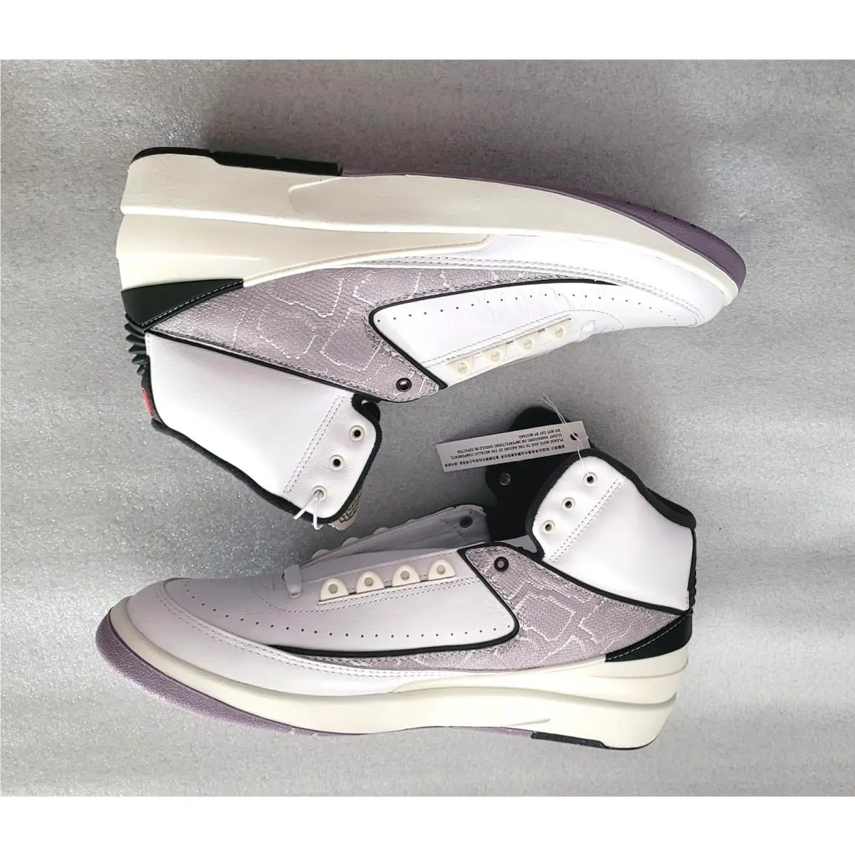 Nike shoes - Air Jordan 2 - Air - DR8884 102 - White-Black 3