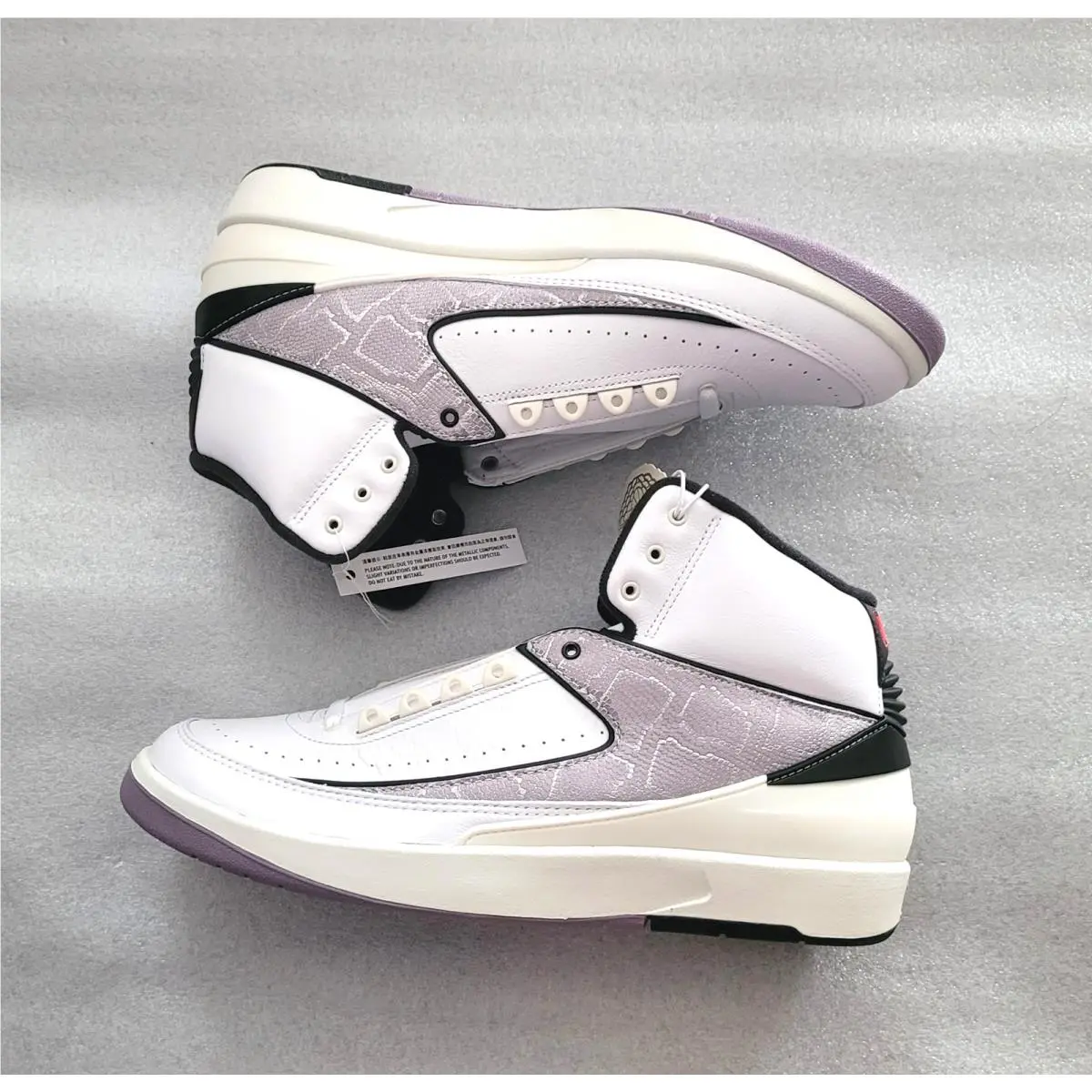 Nike shoes - Air Jordan 2 - Air - DR8884 102 - White-Black 4