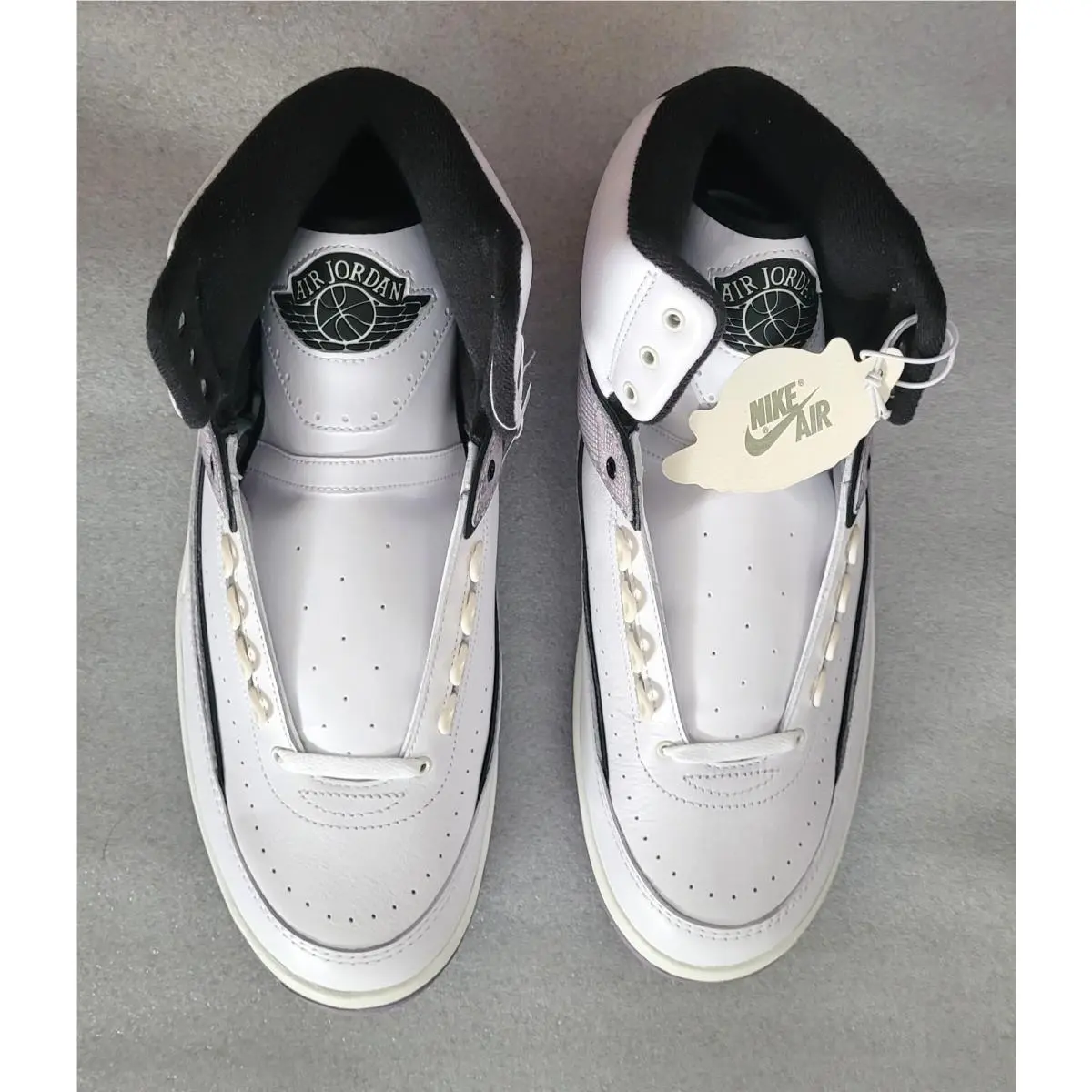 Nike shoes - Air Jordan 2 - Air - DR8884 102 - White-Black 12
