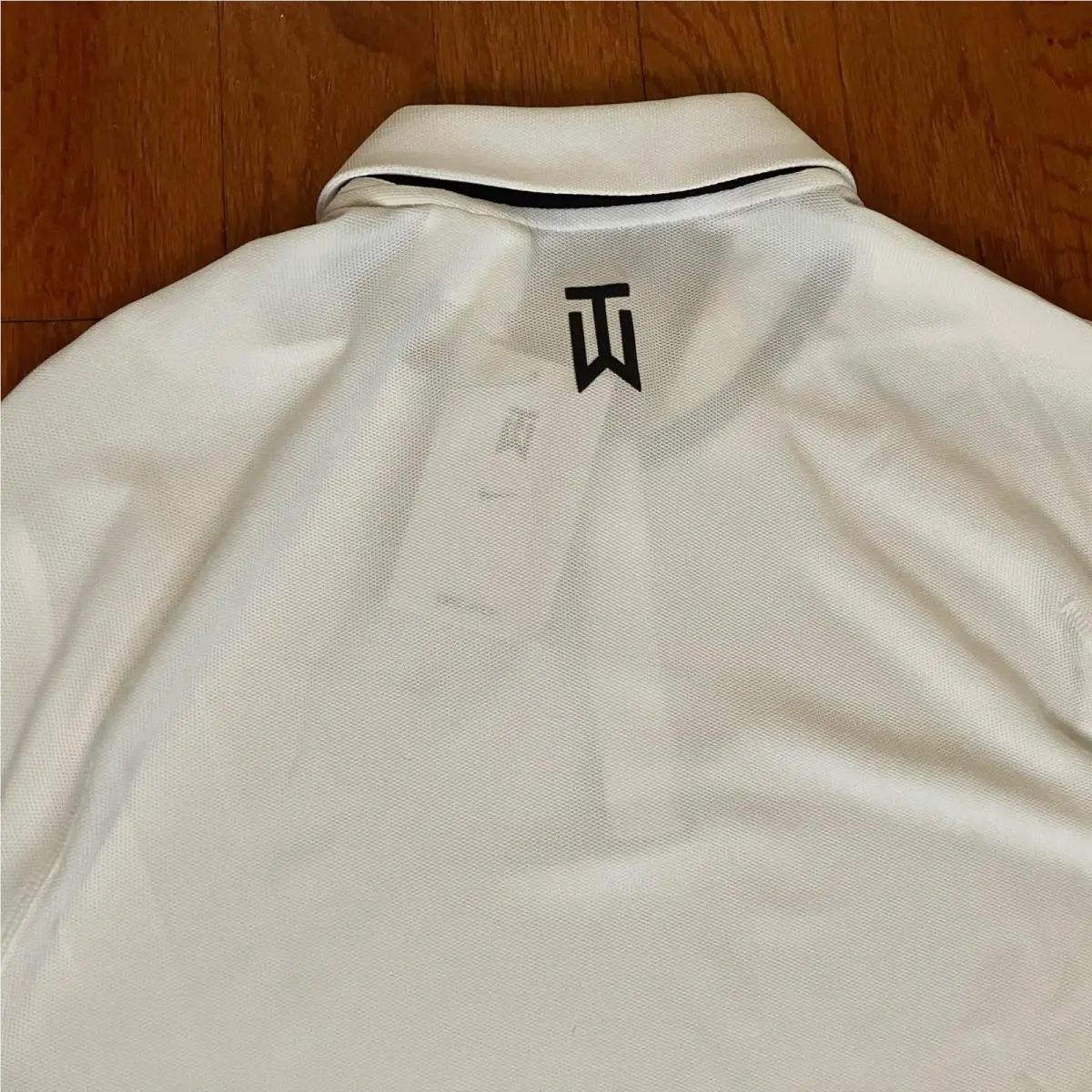 Nike clothing - Tiger Woods Dri Fit ADV Polo - White Black 6