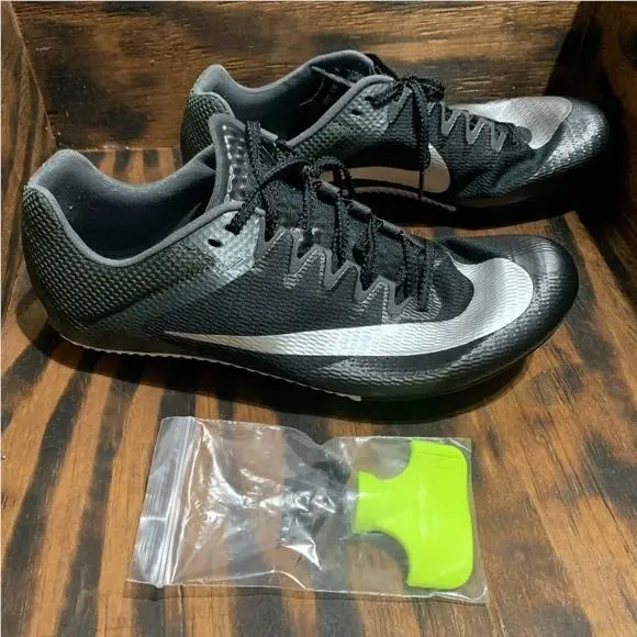 Zoom Rival Multi Track Field Shoes Spikes Black Men`s Size 10.5 by Nike