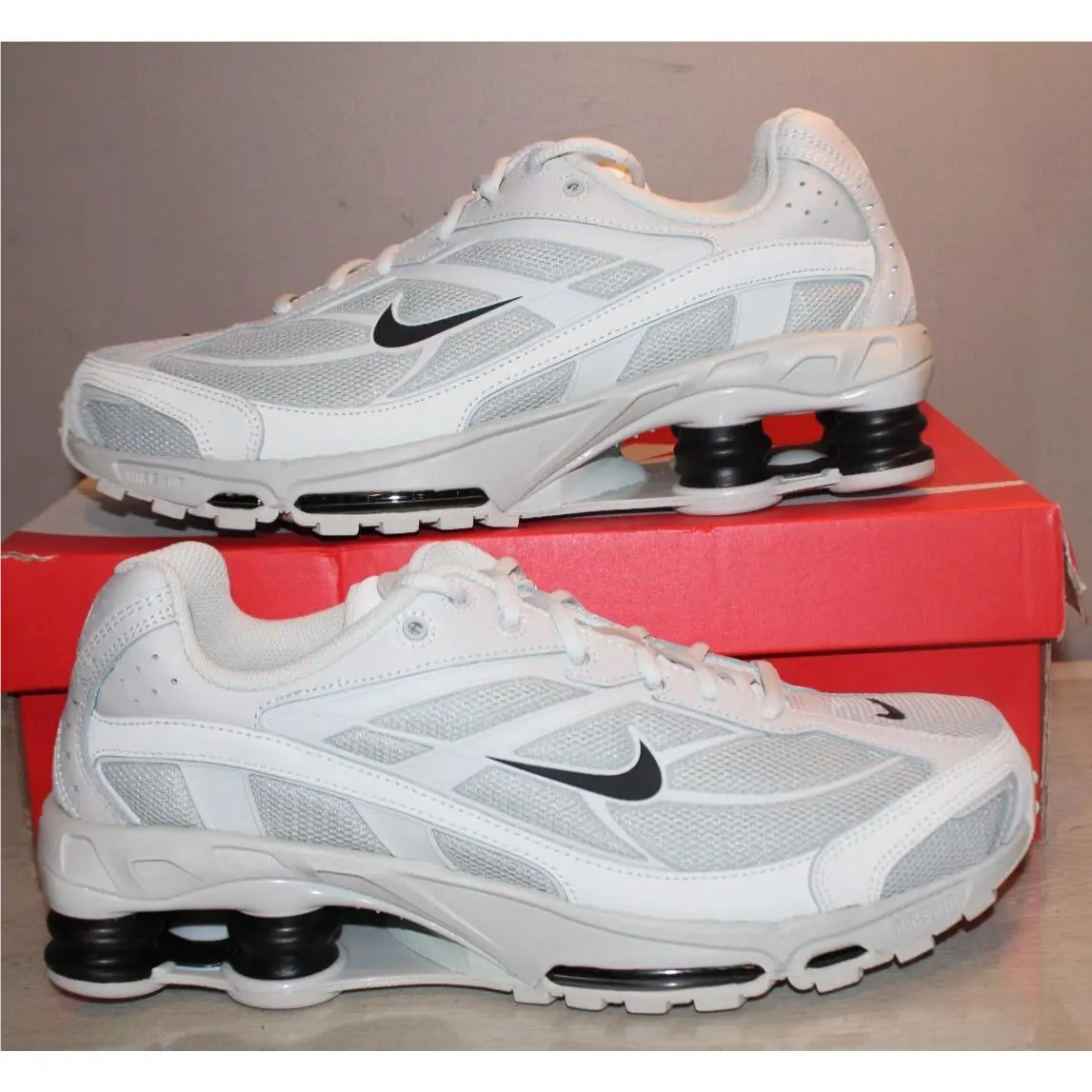 Nike Shox Ride 2 Bone/metallic Black Men`s Shoes Sneakers Size 9.5