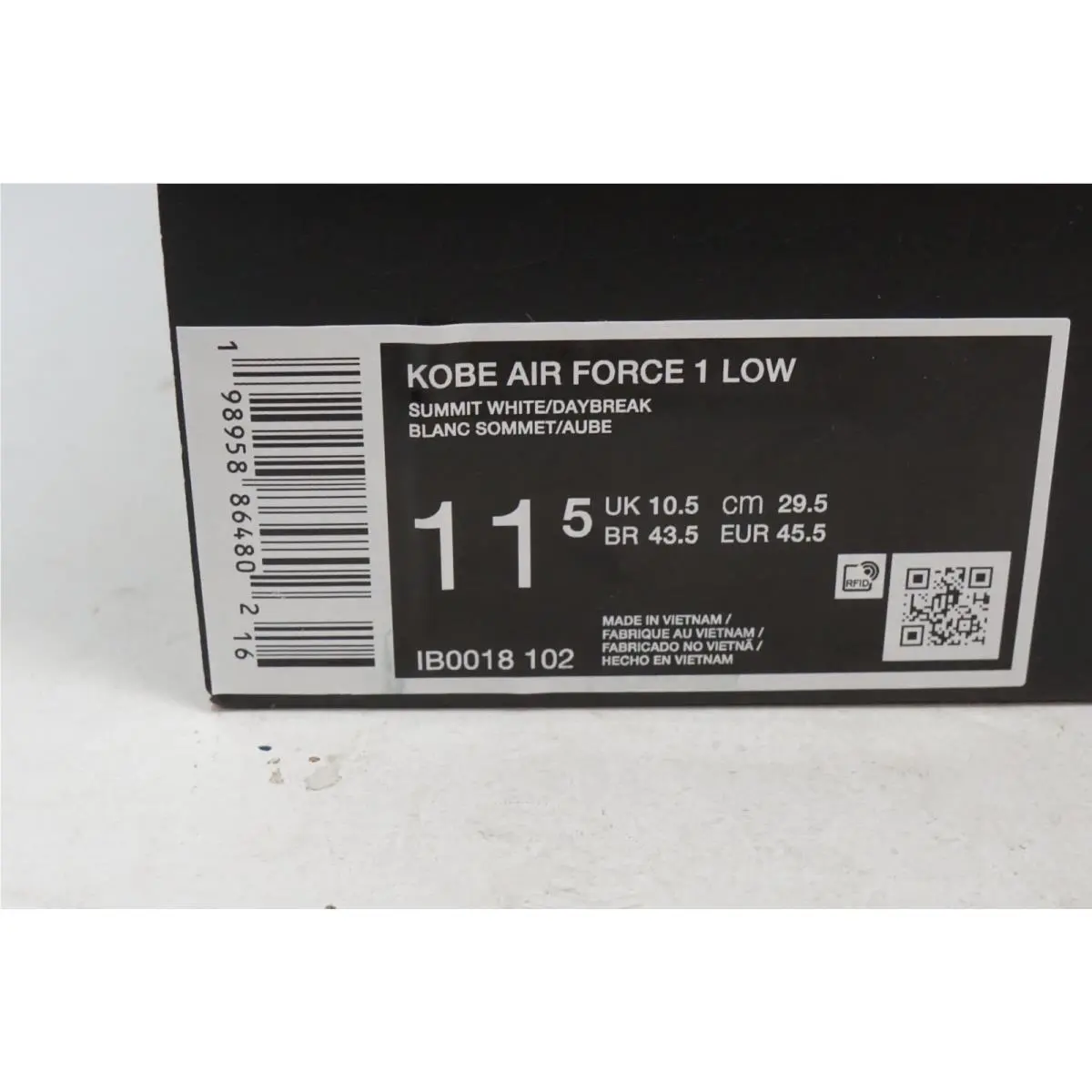 Nike shoes - Nike Air Force 1 - Air Force - IB0018 - White 10