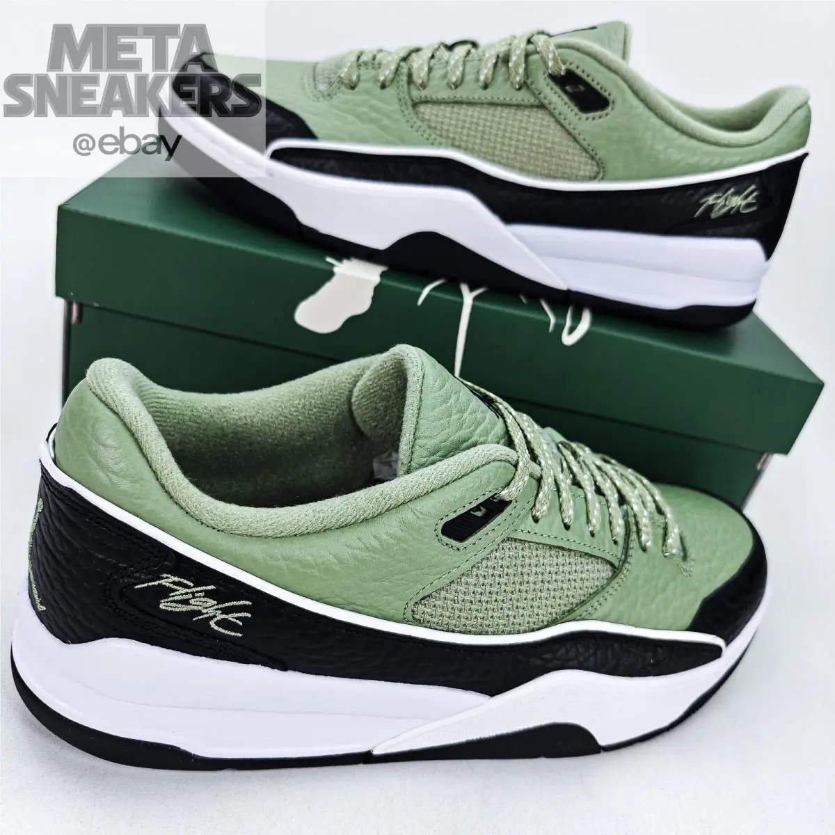 Nike shoes - Jordan Flight Court - Flight Court - IH4092-386 - Oil Green/Olive Aura/Black/Oil Green 9
