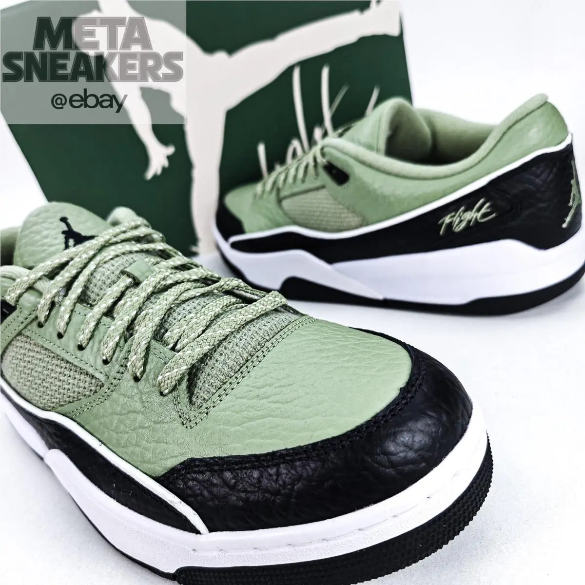 Nike shoes - Jordan Flight Court - Flight Court - IH4092-386 - Oil Green/Olive Aura/Black/Oil Green 1