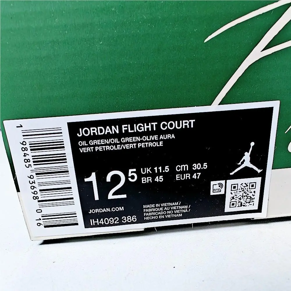 Nike shoes - Jordan Flight Court - Flight Court - IH4092-386 - Oil Green/Olive Aura/Black/Oil Green 0