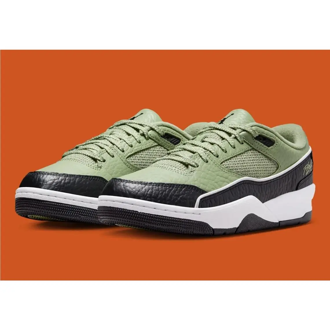 Nike shoes - Jordan Flight Court - Flight Court - IH4092-386 - Oil Green/Olive Aura/Black/Oil Green 19