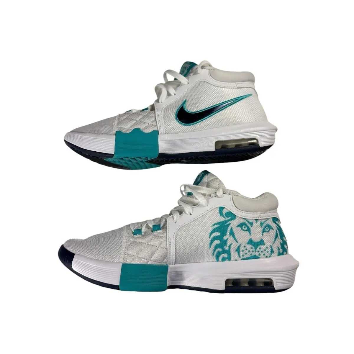 Lebron Witness Viii 8 White Obsidian Dusty Cactus HQ2139-101 Mens 11 by Nike