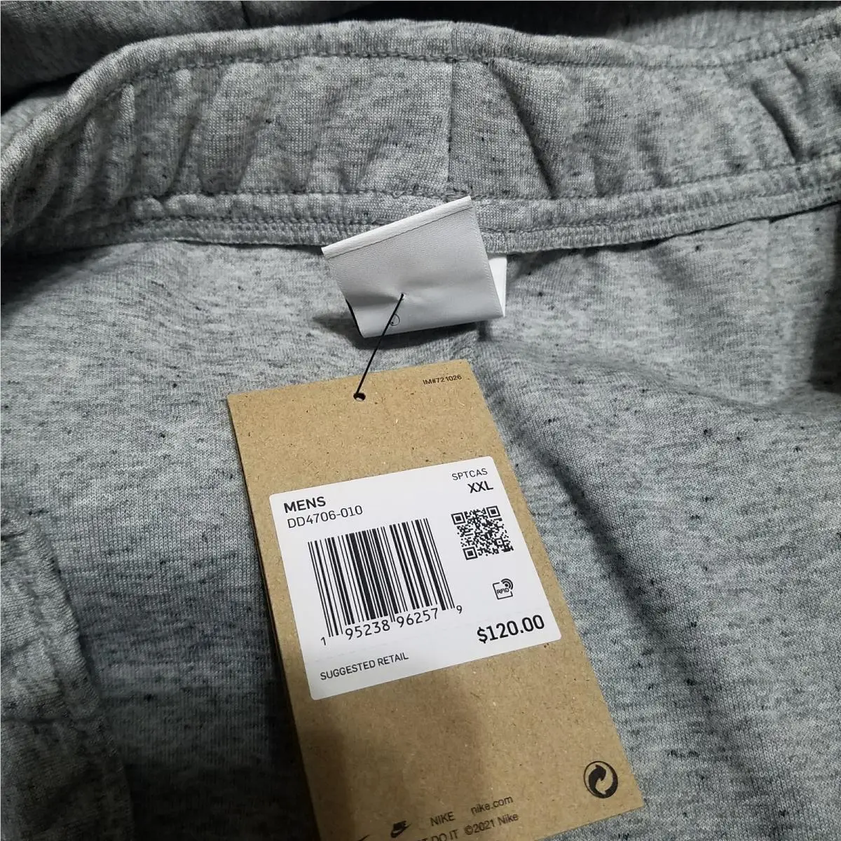Nike clothing - Sportswear Tech - Sportswear Tech - Gray (UPC: 195238962456) 5