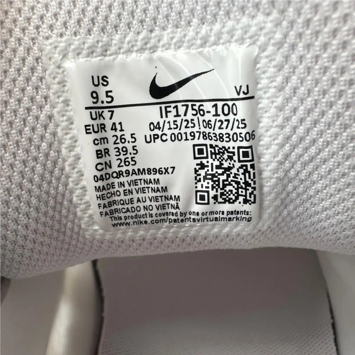 Nike shoes - Nike P-6000 - IF1756-100 - White (UPC: 197863830506) 8