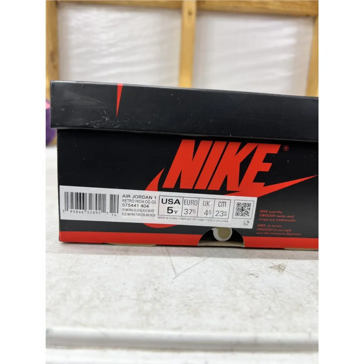 Nike shoes - Air Jordan 1 - Air - Blue 5