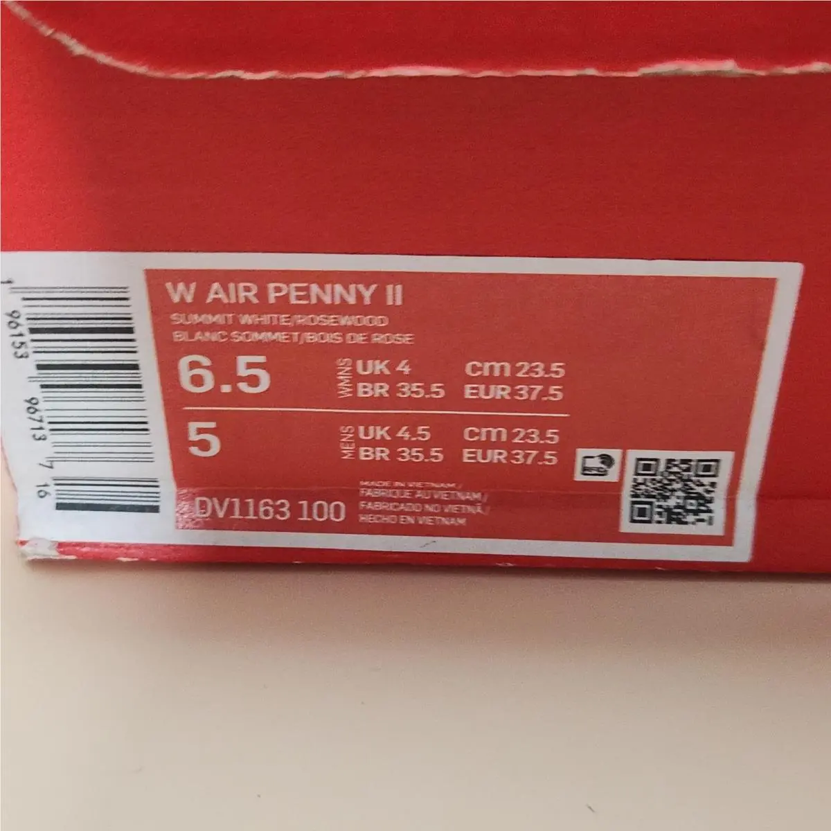 Nike shoes - Nike W Air Penny II - White 7