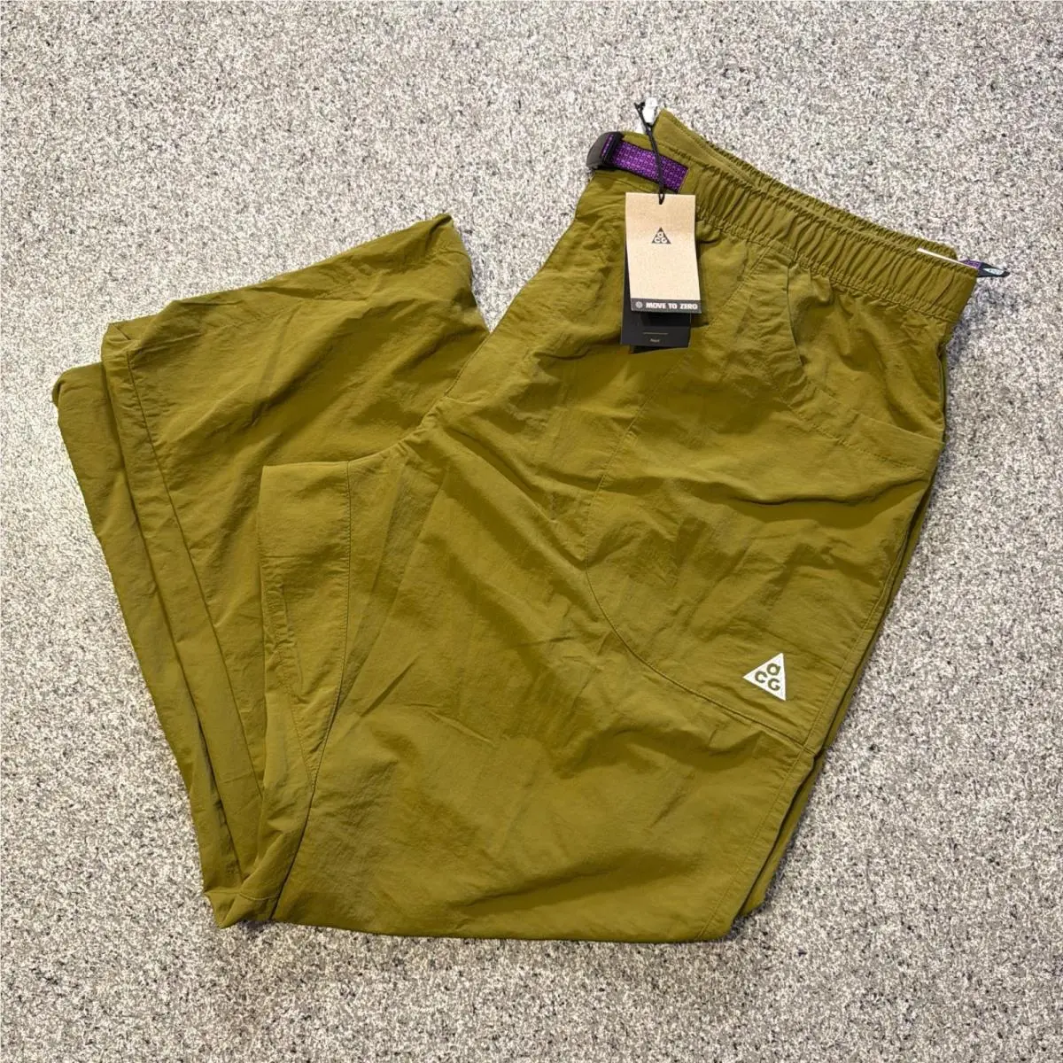 Acg Dolomiti Pants Mens 3XL Tall UV Lightweight Hiking IF0913-368 Olive by Nike