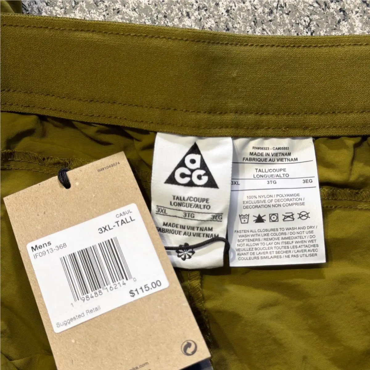 Nike clothing - Nike ACG Dolomiti - ACG Dolomiti - IF0913 - Green 1