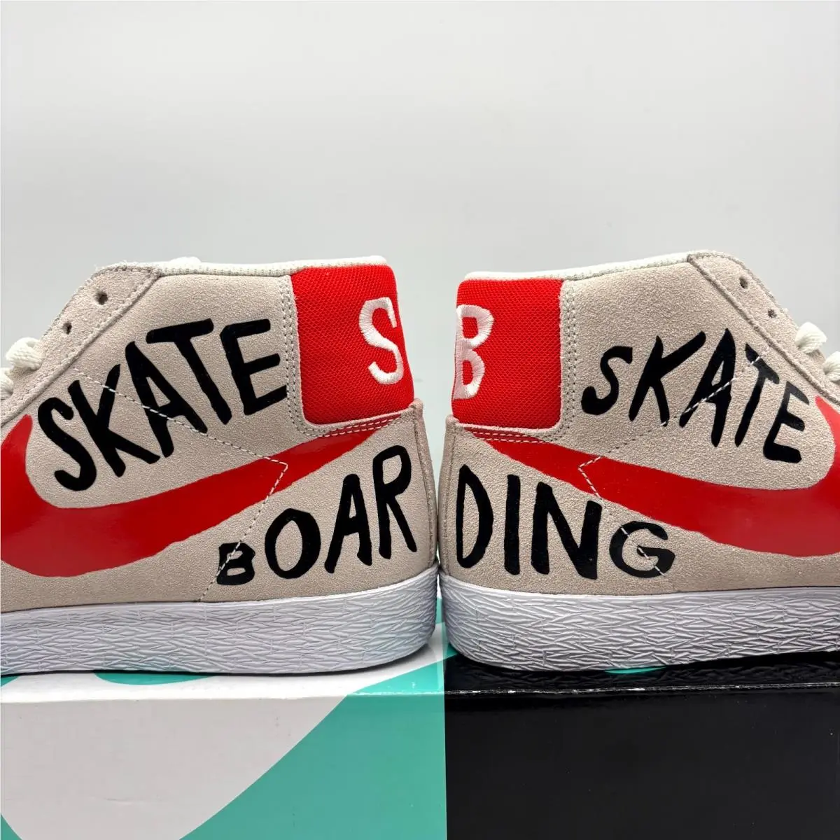 Nike shoes - Nike SB Blazer - Blazer - 819861-188 - White (UPC: 886060889157) 6