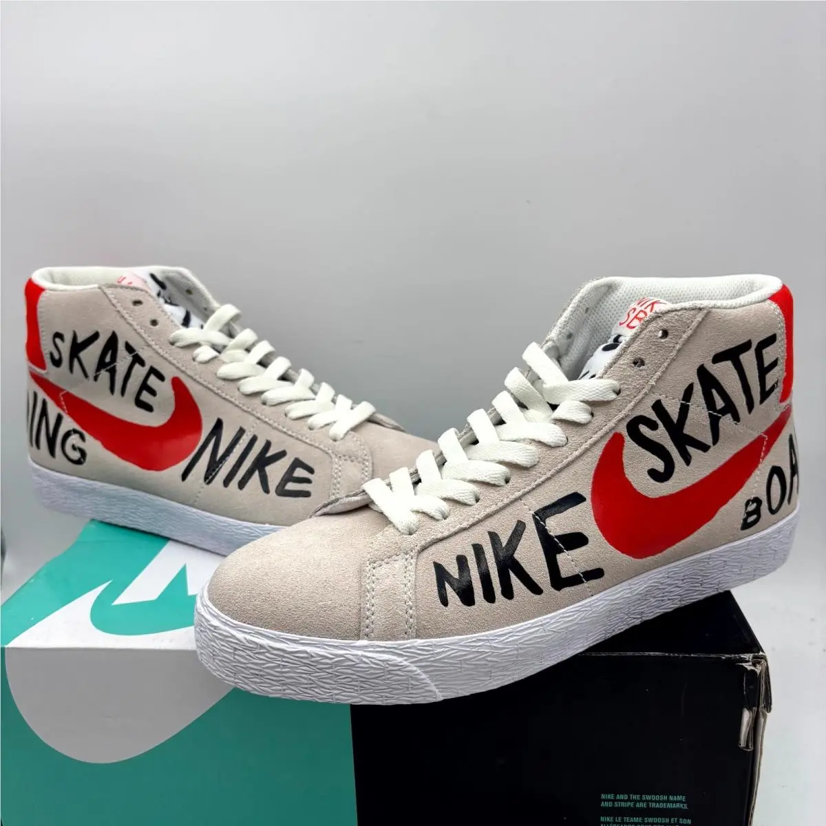 Nike shoes - Nike SB Blazer - Blazer - 819861-188 - White (UPC: 886060889157) 4