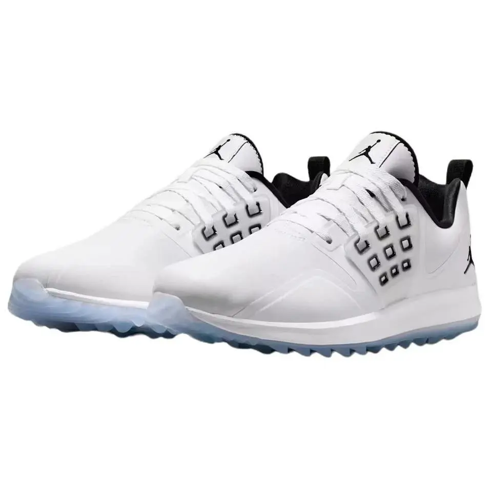 Size 10  Jordan Grind Golf `white Black` AR0503-102 Mens by Nike