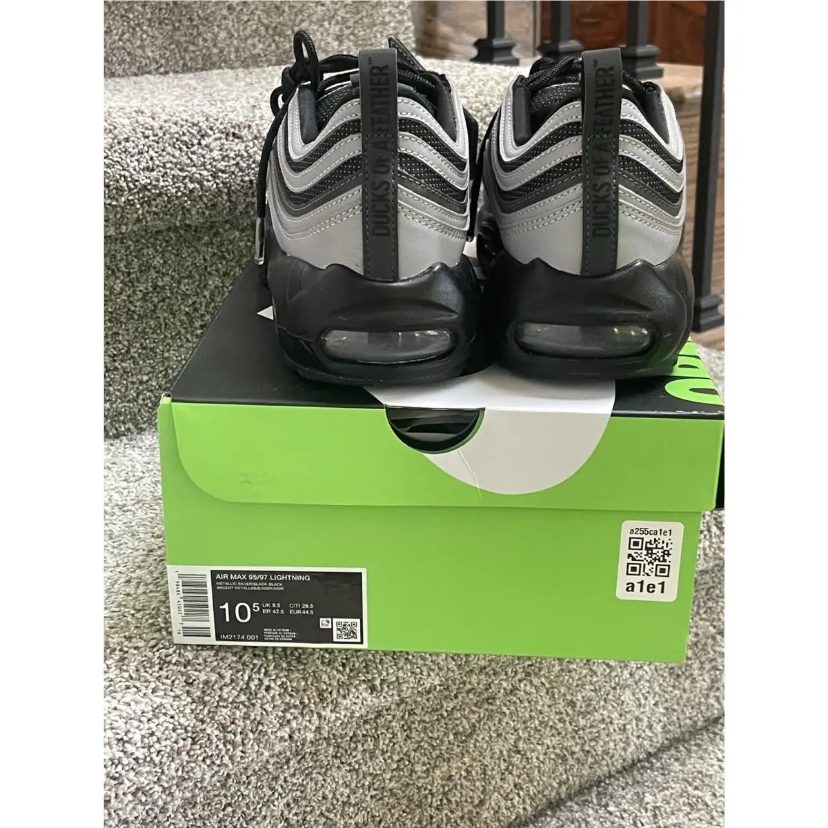 Nike shoes - Nike Air Max 95/97 - Air Max - IM2174-001 - Silver 5