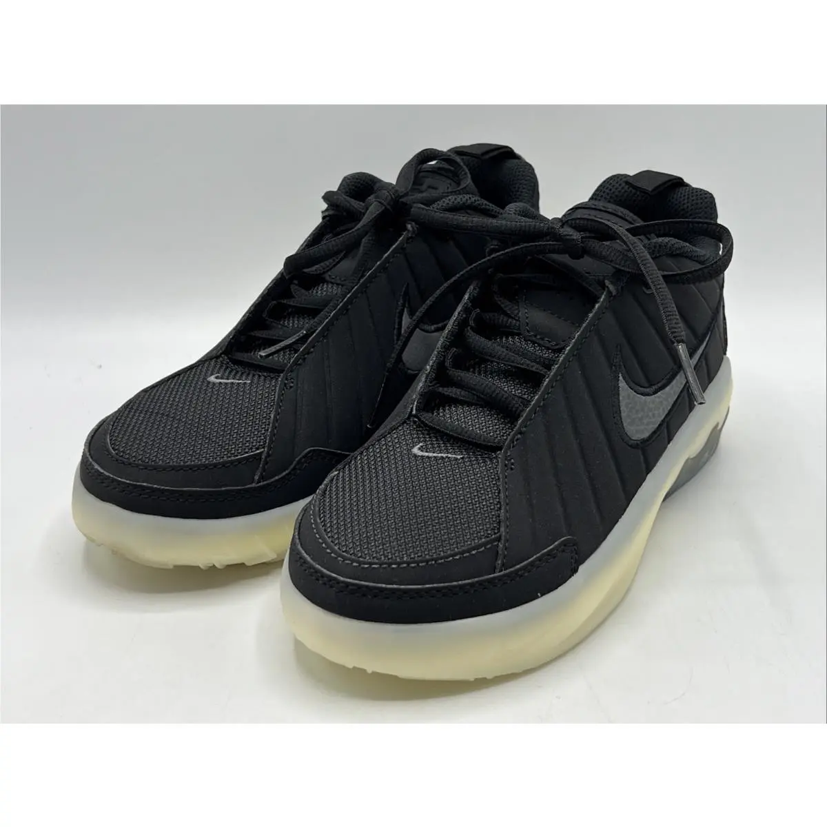Lebron Witness IX Boys Size 2Y Black Gum Basketball Sneakers by Nike