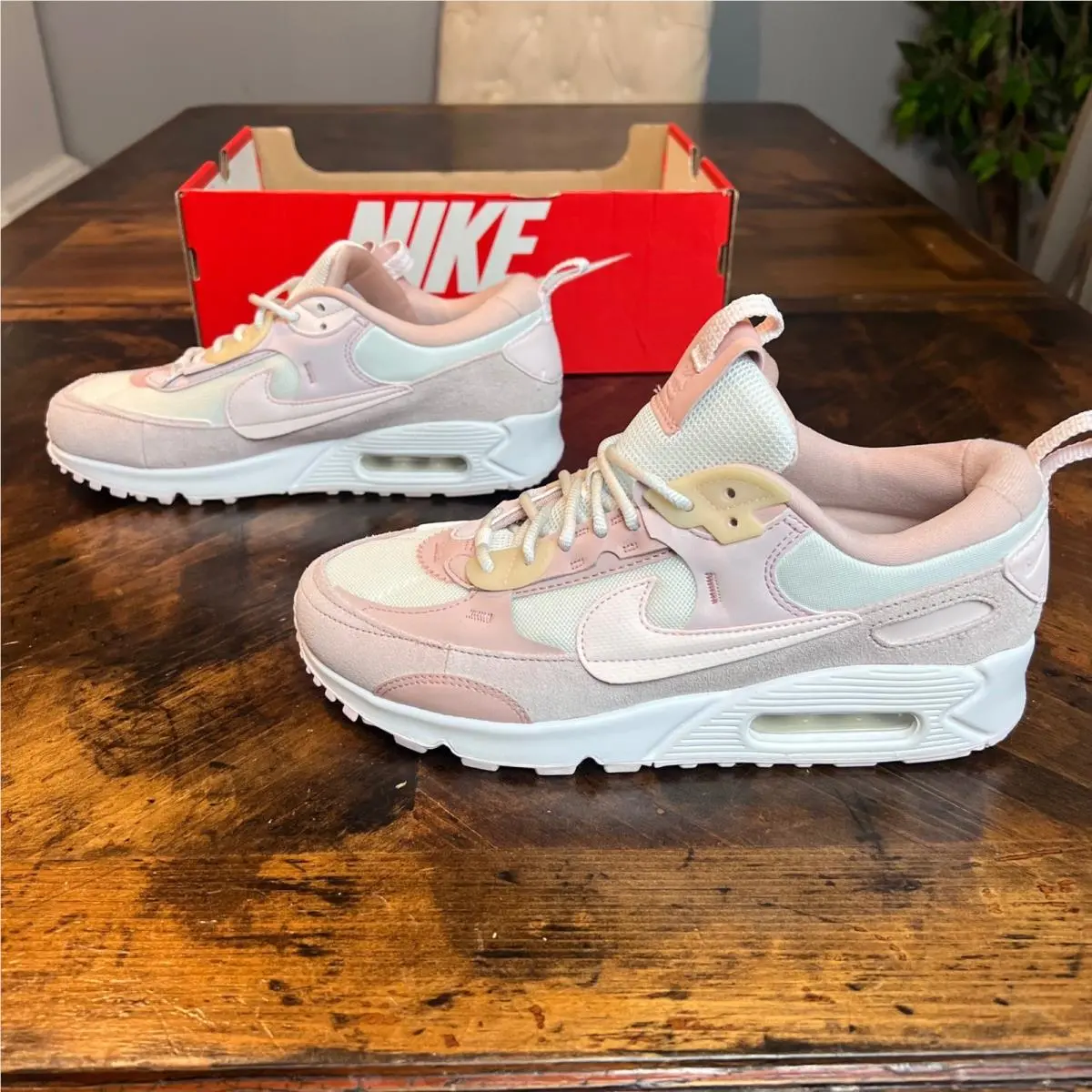 Nike shoes - Nike Air Max 90 Futura - Pink 0