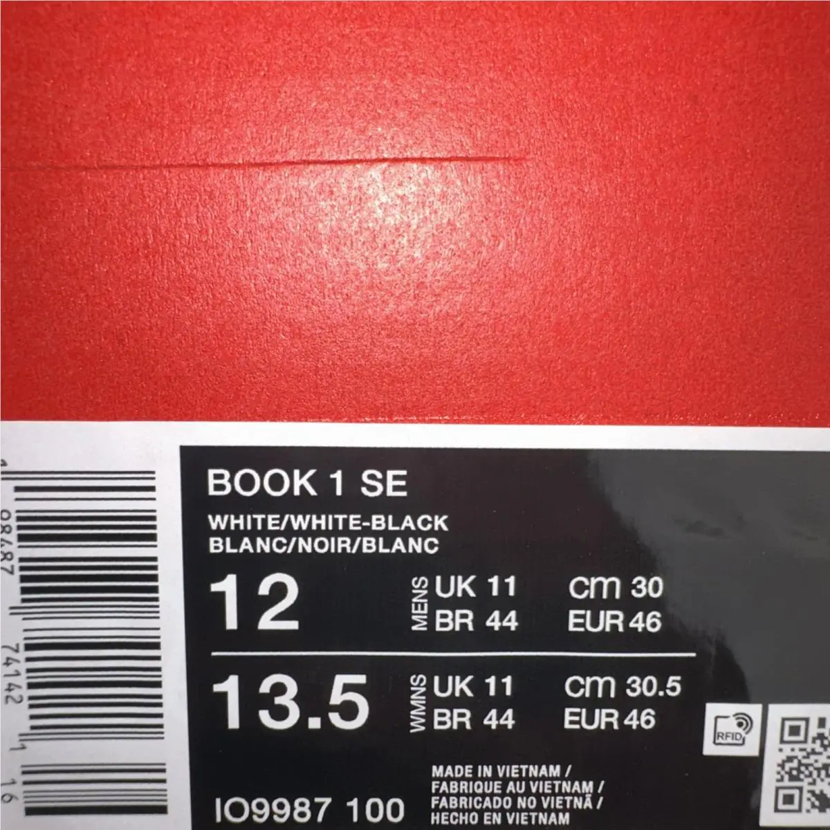 Nike shoes - Nike Book 1 - Book - Io9987-100 - White 4