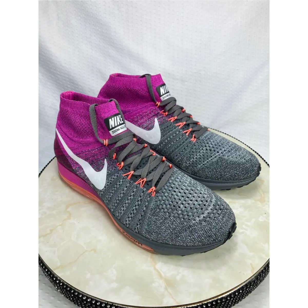 Nike shoes - Nike Zoom All Out Flyknit - Gray 0