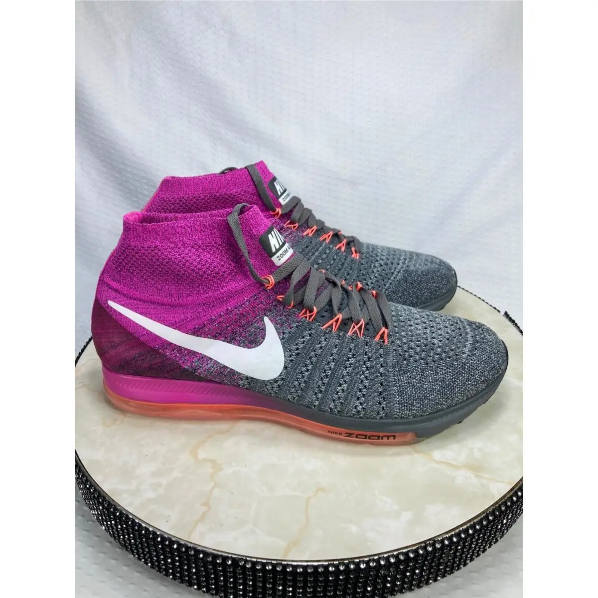 Nike shoes - Nike Zoom All Out Flyknit - Gray 1